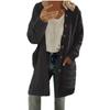 2025 Herbst und Winter Damenmode Lässige Lammwolle Lange Jacke