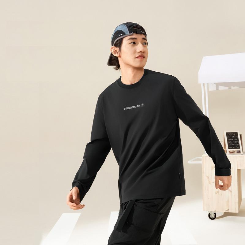 Li Ning CF Tracing T Shirt Men's Black ATLV089-5