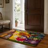 Cartoon DDr Slump Arale Floor Mat Soft Flannel Absorbent Mat Non-Slip Rug Home Bedroom Bathroom