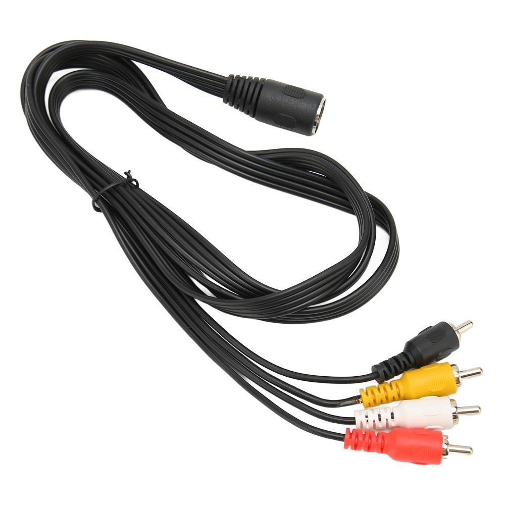 5-Pin DIN auf 4 Cinch Kabel Stecker auf Stecker Plug and Play Professioneller Sound-Adapterkabel 1,5m Audiokabel CD-Verstärker