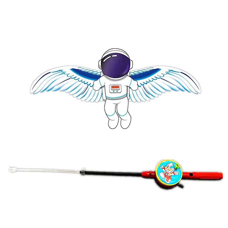 1Set Children Kite Toy Cartoon Butterfly Swallows Eagle Kite With Handle Kids Flying Kite Outdoor Toys