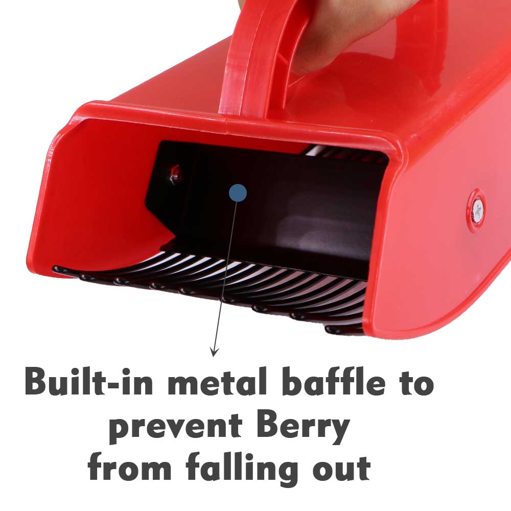 1pcs Handheld Portable Berry Blueberry Pickers Metal Comb Rakes Picking Collection Fruit Collecting Scoop Farm Orchard Harvester