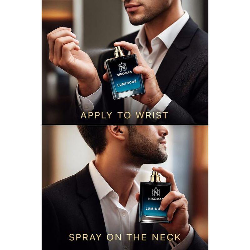 Luminore Eau de Parfum 100 ml | Langvarig Blomsterparfyme for Kvinner og Menn | Premium Gave til Mann og Kvinner | Langvarig Luksuriøs Duft Parfyme|