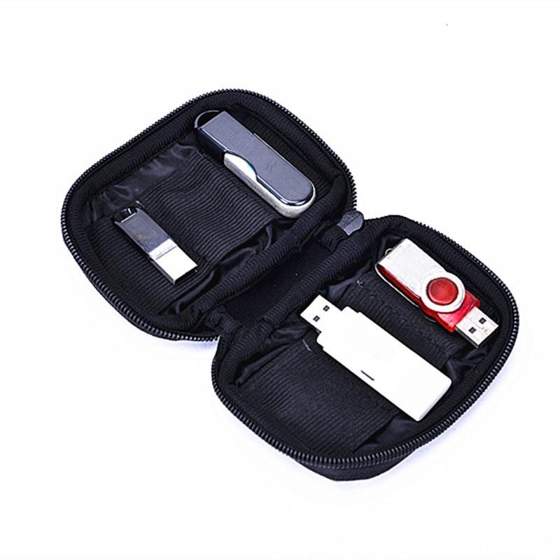 U Disk Bag Protective Holder Flash Drives Zipper USB Case Travel Storage Portable Organizer Dustproof Durable Shockproof Tools
