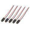 Light Socket Lamp Bulb Socket Holder Dashboard Gauge T5 Auto Car Set of 5