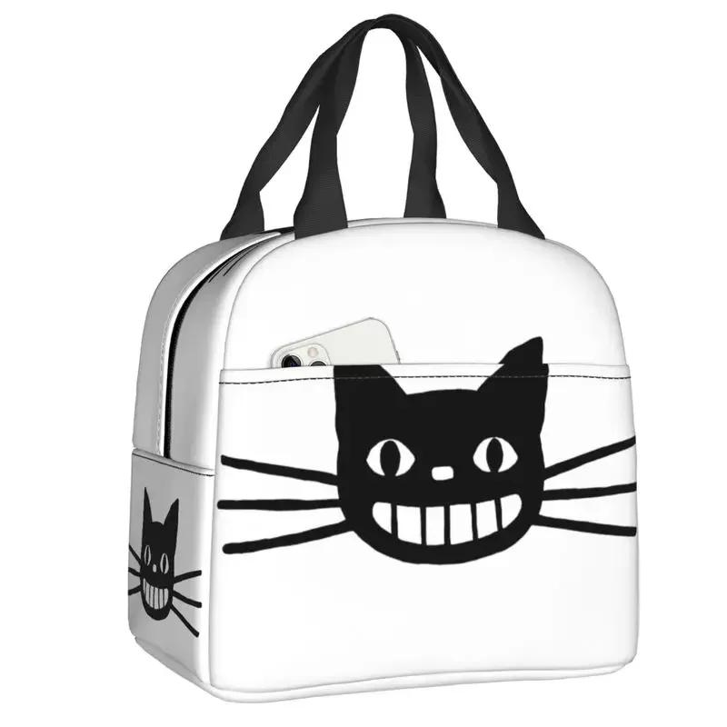 Cat Lunch Bag Women Reusable Cooler Thermal Insulated Lunch Box for School Multifunction Food Bento Box