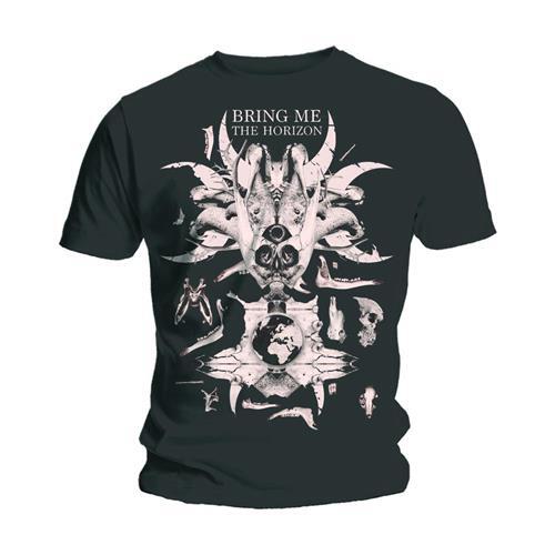Футболка Bring Me The Horizon: Унисекс футболка  Череп и кости XXL