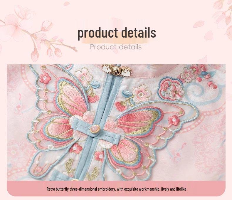 2026 Neues Hanfu-Set für Frühling/Herbst: Mädchen-Mamian-Rock im Feenstil