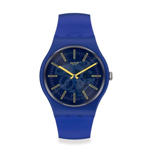 Swatch SUNBRUSH SKY New Gent SO29N101 Blue Watch