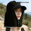 Papi Jiang's Ice Silk Breathable Sunshade: Removable Full Face & Neck Sun Protection Mask