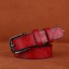 Casual Leather Girl Belt Simple Pattern Alloy Closure Daily Fashion Decoration