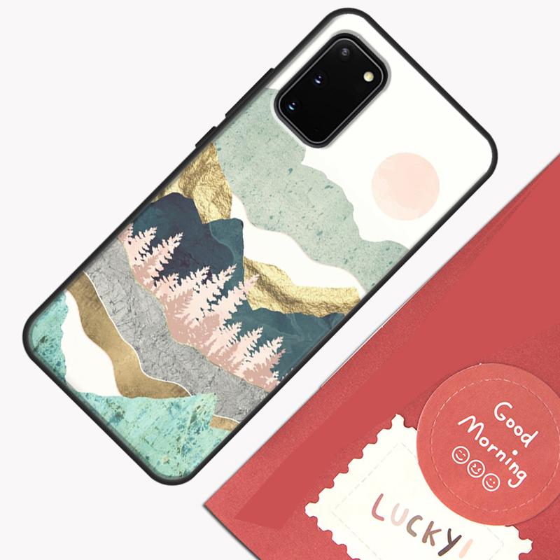 Star Lake Mountain Phone Case For Samsung Galaxy S26 S25 Ultra S20 S21 S22 S23 S24 S10 Plus S25 FE Cover Shell