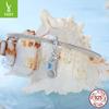 S925 Silver Seahorse Pendant Diy Bracelet Beaded Charm 925 Silver Bead Jewelry Accessories