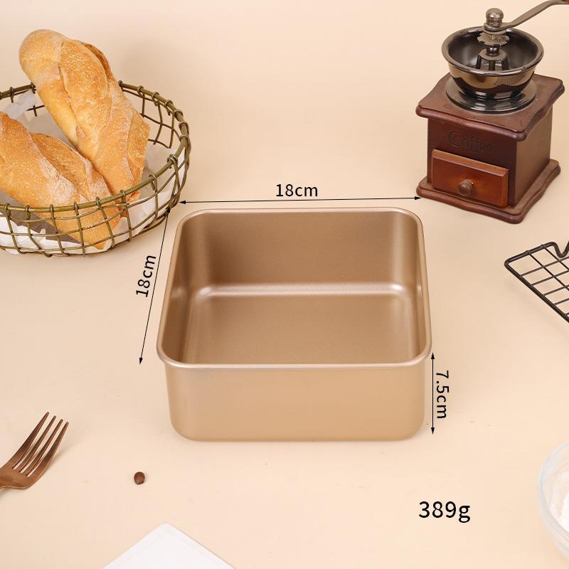 

Форма для квадратного торта размером 7/8/9 дюймов Бисквитный торт Воздушный торт Семейный торт на несколько порций Послеобеденный чай Выпечка Печенье Изготовление шоколада Rectangular