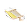 Cat Hammock Window Panel Hanging Bed Wooden Assembly Pet Mat Adjustable Snap-on Legs Window Panel Mounted Cats Hammock