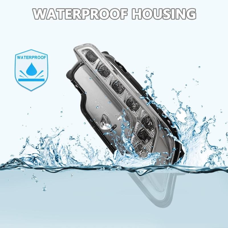 Car Front Left Fog Light Daytime Running Lamp Replacement Waterproof Headlight For 212 E260 207 A2128200756 A2128200856