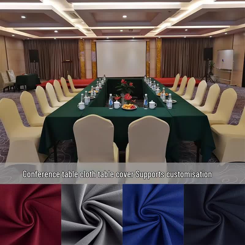 Thickened Polyester Conference Tablecloth