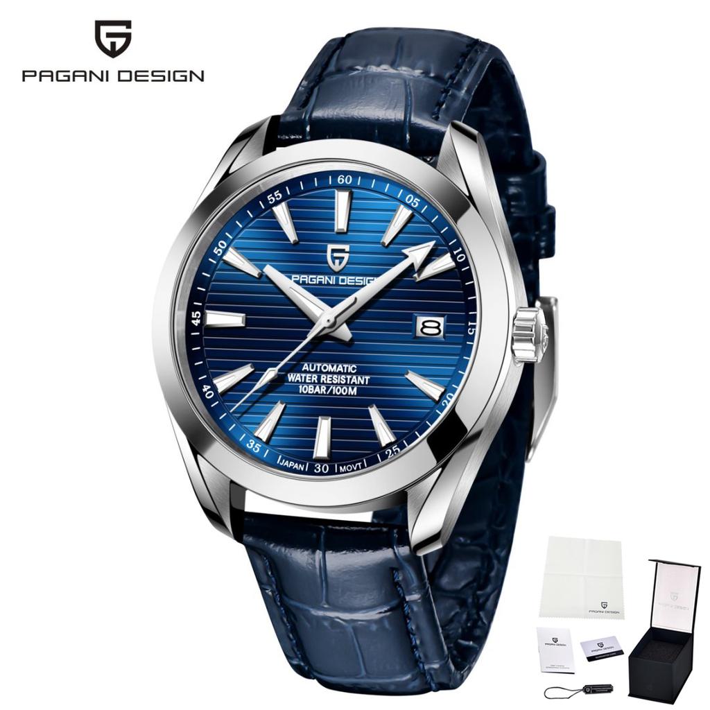 PAGANI DESIGN Top Brand Men's Mechanical Watch Luxury Sapphire Glass Stainless Steel Men's Automatic Watch 100M Waterproof