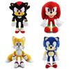 Peluche Lussuoso 30 Cm Sonic The Hedgehog Shadow Giocattolo Ideale Per Giovani Fan Di Sonic E Collezionisti