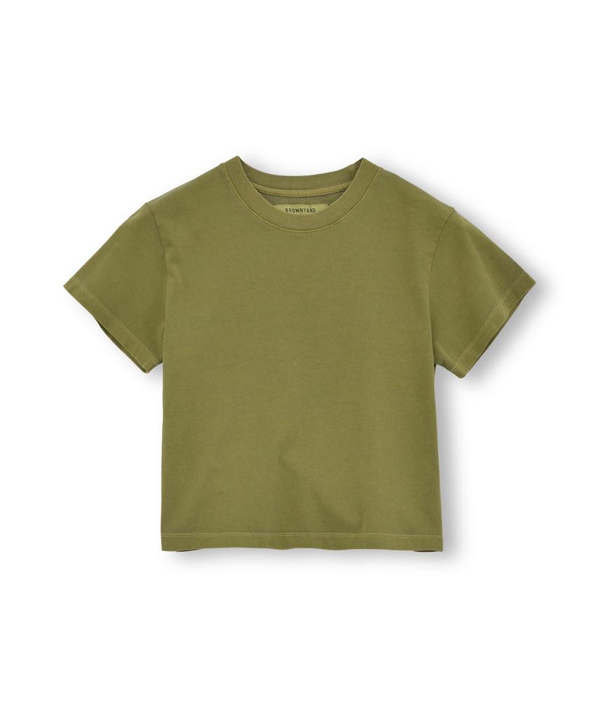 Beulaunyadeu W Washed Baby T-Shirt, Washed Olive