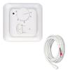Manual Room Thermostat For Electric Underfloor Heating Systems 16A 230V With Air Sensors And Floor Probe