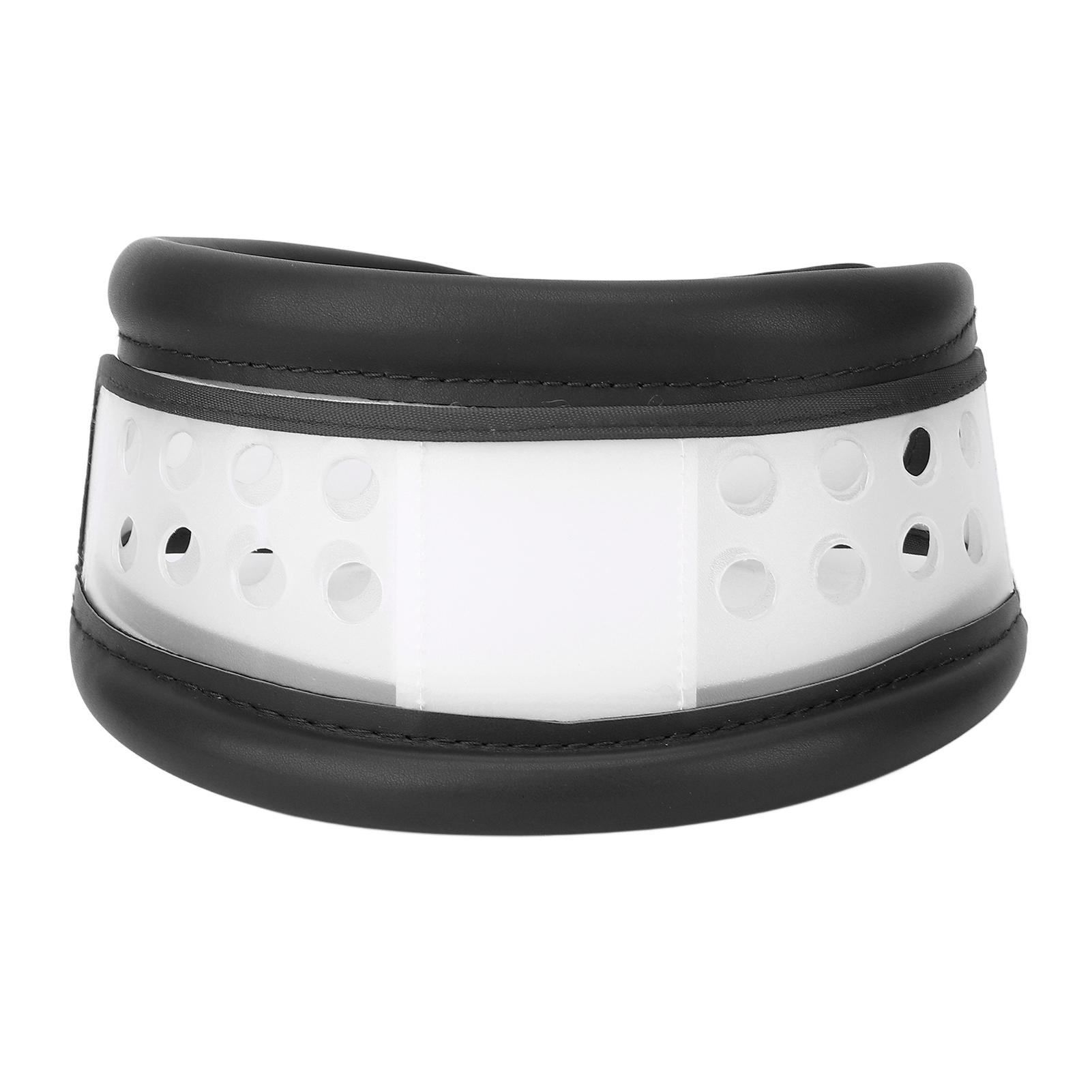 

Шейный воротник, регулируемый по высоте, дышащий, фиксирующий шейный отдел позвоночника, поддерживающий бандаж для шеи для мужчин и женщин Black M