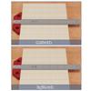 8inch/200mm Aluminum Carpenter Woodworking Tool Scribing Ruler T Square Ruler Inch Metric Measuring Ruler Layout Tool