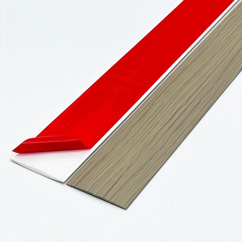

1PC 1mx5cm Self Adhesive Floor Transition Strip Vinyl Laminate Floor Flat Divider for Joining Floor Gaps Doorways Carpet Cover T 1mx5cm