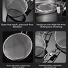Multi-Purpose Mesh Strainer Spoon Stainless Steel Noodles Scoop  Noodle Preparation