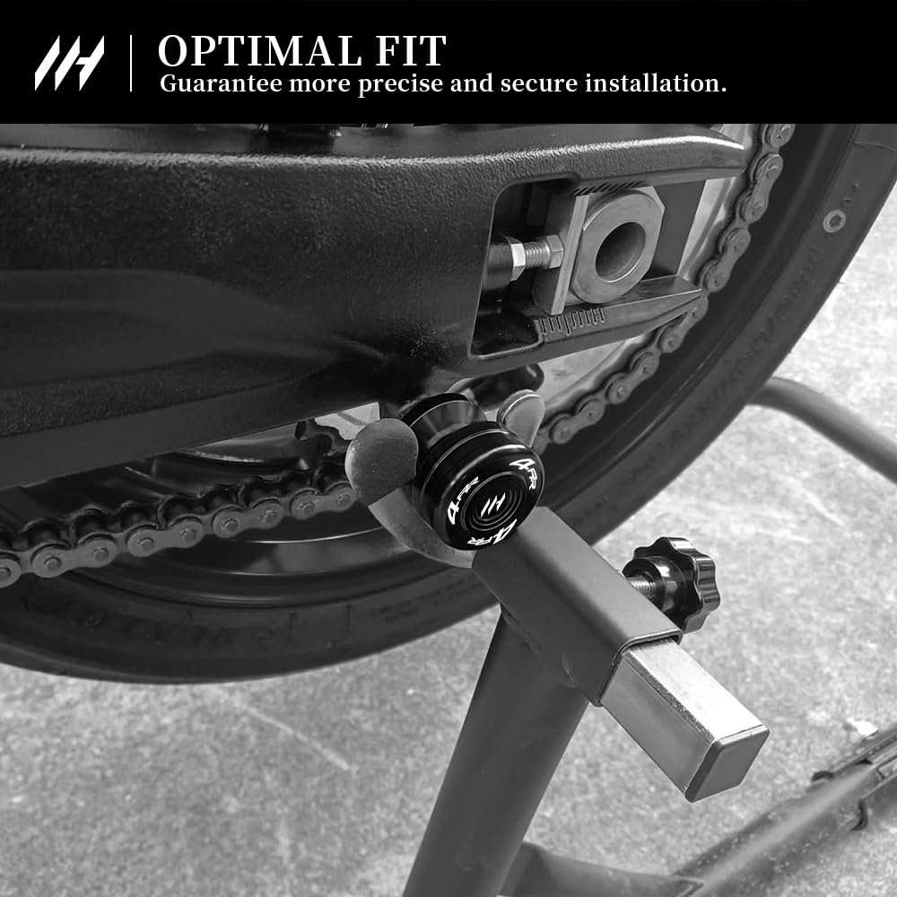 MotHeart M8 Swing Arm Spool Slider for Ninja ZX-4RR 2023-2025 CNC Aluminum Paddock Stand