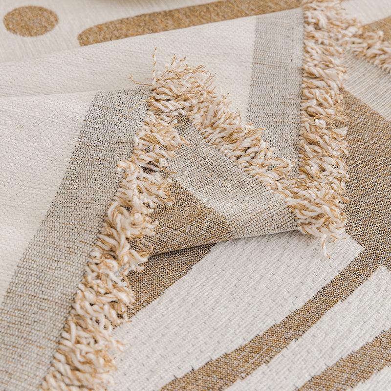 Geometry Bohemia Couch Cloth All-purpose Modern Sofa Cover Cloth Double-sided Anti-cat Scratching Sofa Bed Slipcover Blankets
