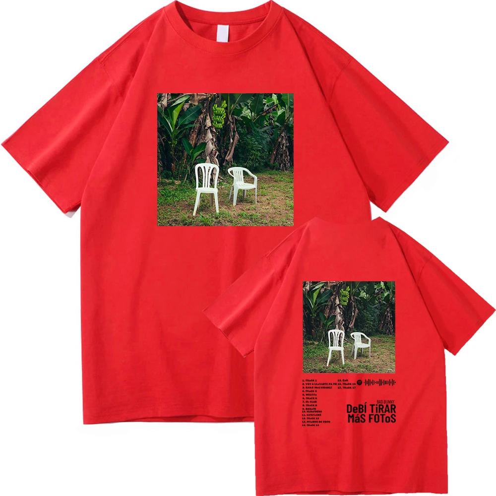 DTMF Debí Tirar Más Fotos Maglietta BAD BUNNY 2025 Nuovo Album Abbigliamento Uomo/Donna Harajuku Top di Alta Qualità Regalo per Fan Magliette