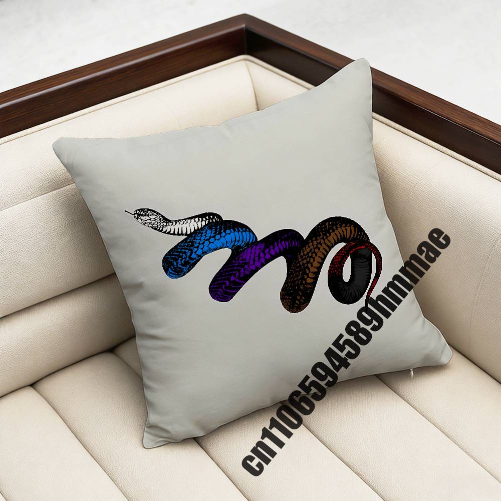 Brazilian Jiu Jitsu BJJ Japan Judo Coffee Snake Throw Pillow Case Sham xcm xcm Square Car Pillowcase Pad Cushion Cover
