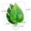 Aquarium Fish Tank Simulation Leaves Landscaping Artificial Plants Ornament