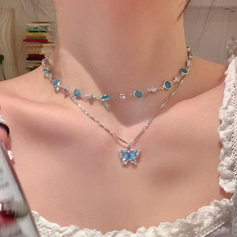 Titanium Steel Non-fading Small Waist Necklace Women's Summer Niche Design Accessories Collarbone Chain Pendant