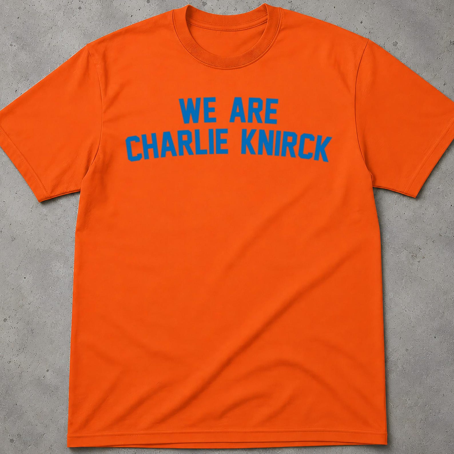 We Are Charlie Knirck T-Shirt, Ny Knicks Shirt, New York Knicks Gear, Women Knicks T Shirt, New York Knicks Vintage, Ny Knicks, Knicks Gifts 4XL