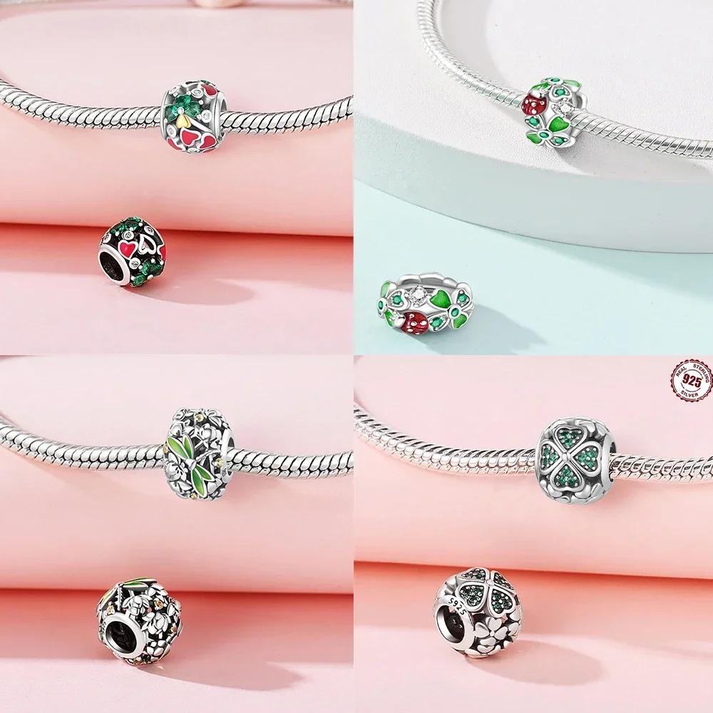 Kupferanhänger Niedliches Tier Kletterfrosch Anhänger Blau Grün Passend für Original Armband Damen Armband Geschenk