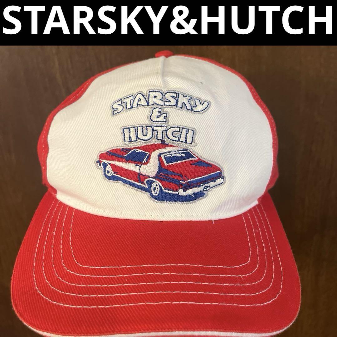 

[USED] STARSKY & HUTCH Red and White Mesh Cap