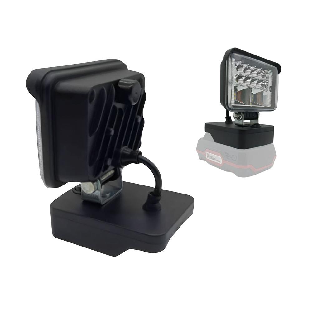 Work Light Compatible PARKSIDE X20V TEAM 20V Lithium Battery Rechargeable Jobsite Light