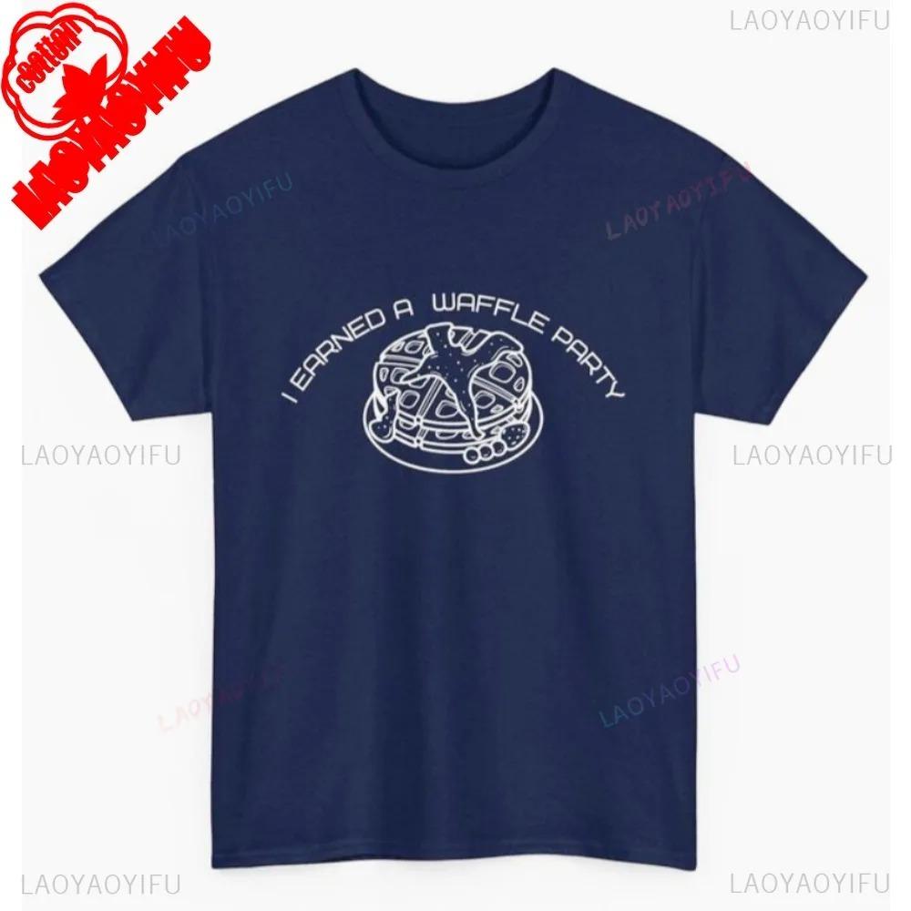 Severance Tshirt Waffle Party T Shirt Funny Unique Design Printed Tee Tops Men Women Universal Summer Round Neck Short Sleeve 4XL