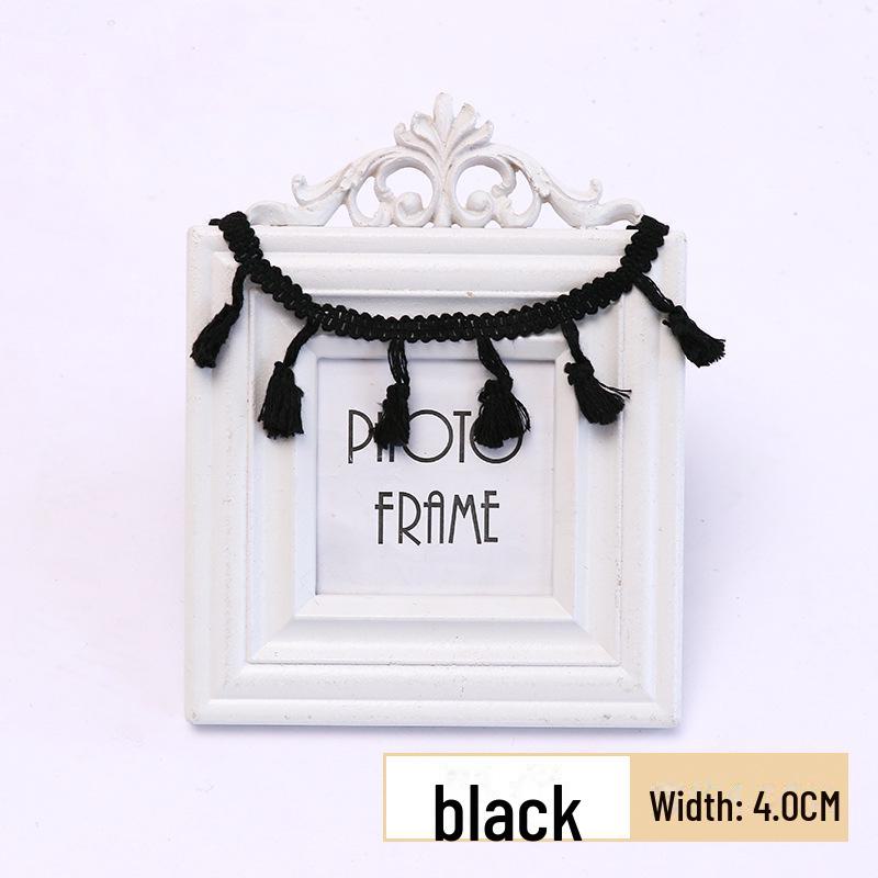 Handmade Cotton Tassel Lace for Clothing, DIY Crafts, and Tablecloth Decoration.