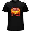 YELIYA Nuclear Assault Game Over Vintage T Shirt Short Sleeve Funny Top Black