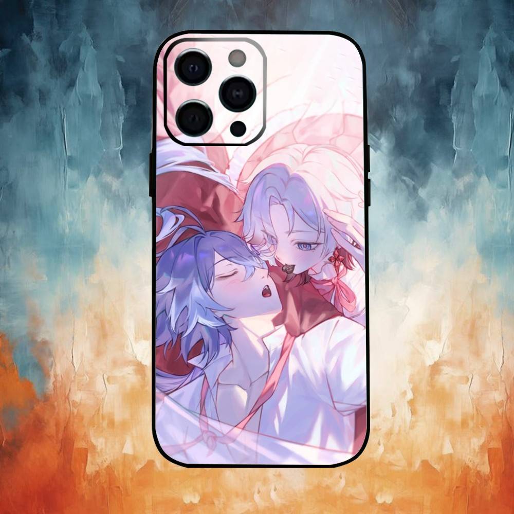 

flins X illuga Phone Case Silicone Soft For IPhone 17,16,15,14,13,12,11,XS,Plus Pro Max iPhone13PROMAX