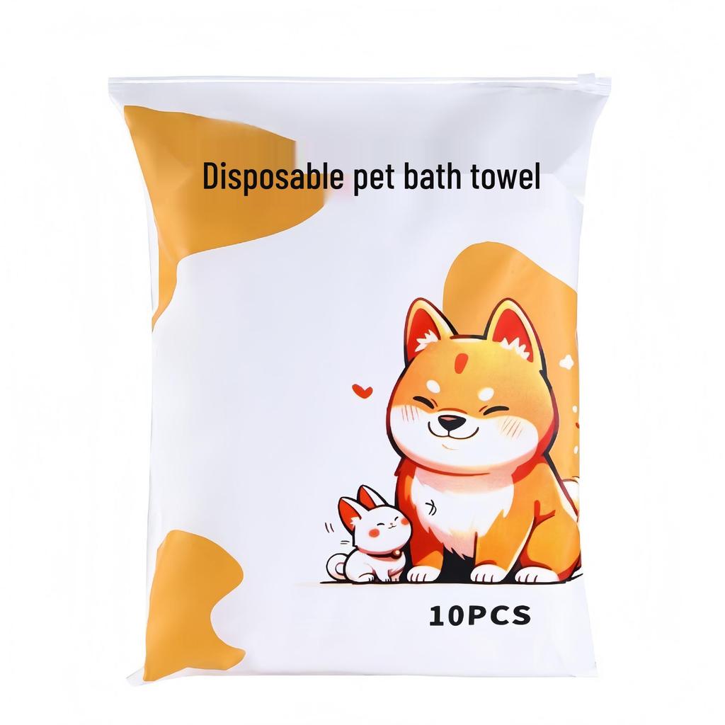 Universal Double-Sided Pet Cleaning Wipes for Cats and Dogs - Full-Body Care with Water-Locking Texture