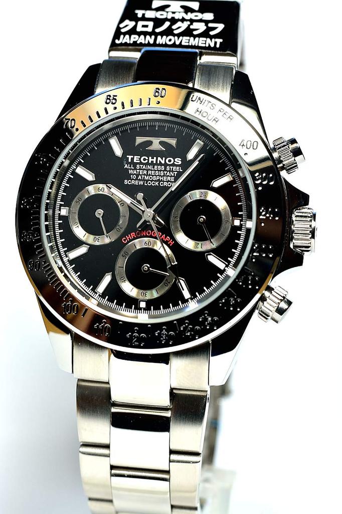 TECHNOS Chronograph Watch TSM401SB