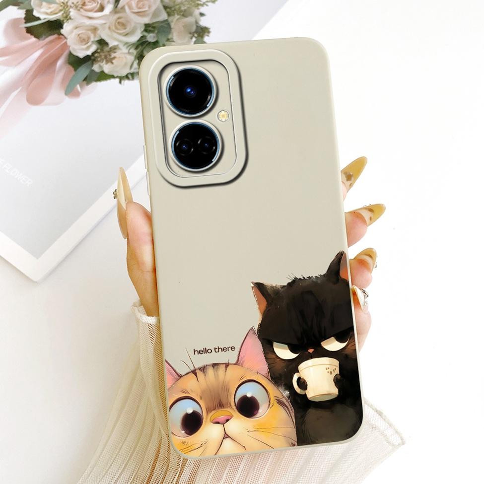 For Tecno Camon 19 CI6n Casing Fashion Cartoon Cute Funny Painted Silicone Phone Case For Tecno Camon 19 Pro Cover CI8 CI8n