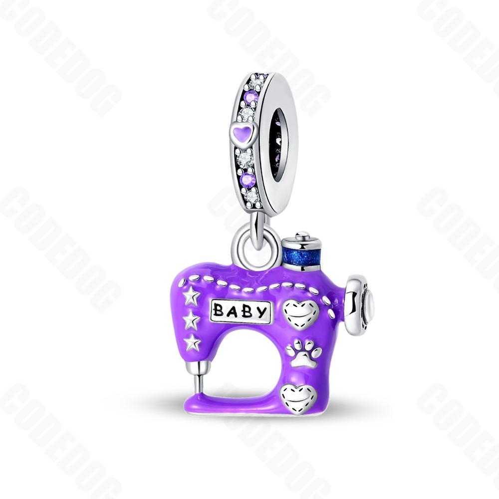 2025 New Fashion Pendants & Mini Charms Fit for Pan Original Sewing Designer Charm Bracelet Accessories Silver Plating Jewellery