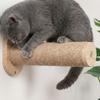 Space Saving Sisal Rope Cat Stairs Wooden Wall Mounted Cat Hammock Cat Jumping Platform  Playing