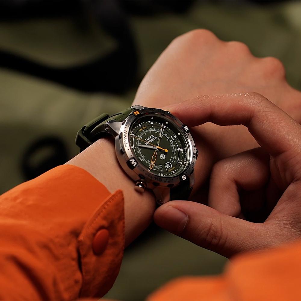 [Timex] Expedition Tide Temperature Compass Outdoor Adventure Watch 45mm TW2Y14400