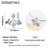 Charm Bead Charms Authentic copper Sister Pendant Set of Three Pieces Bead Charms Compatible With Bracelets Diy Fine Gift Women Delicate Jewellery A
